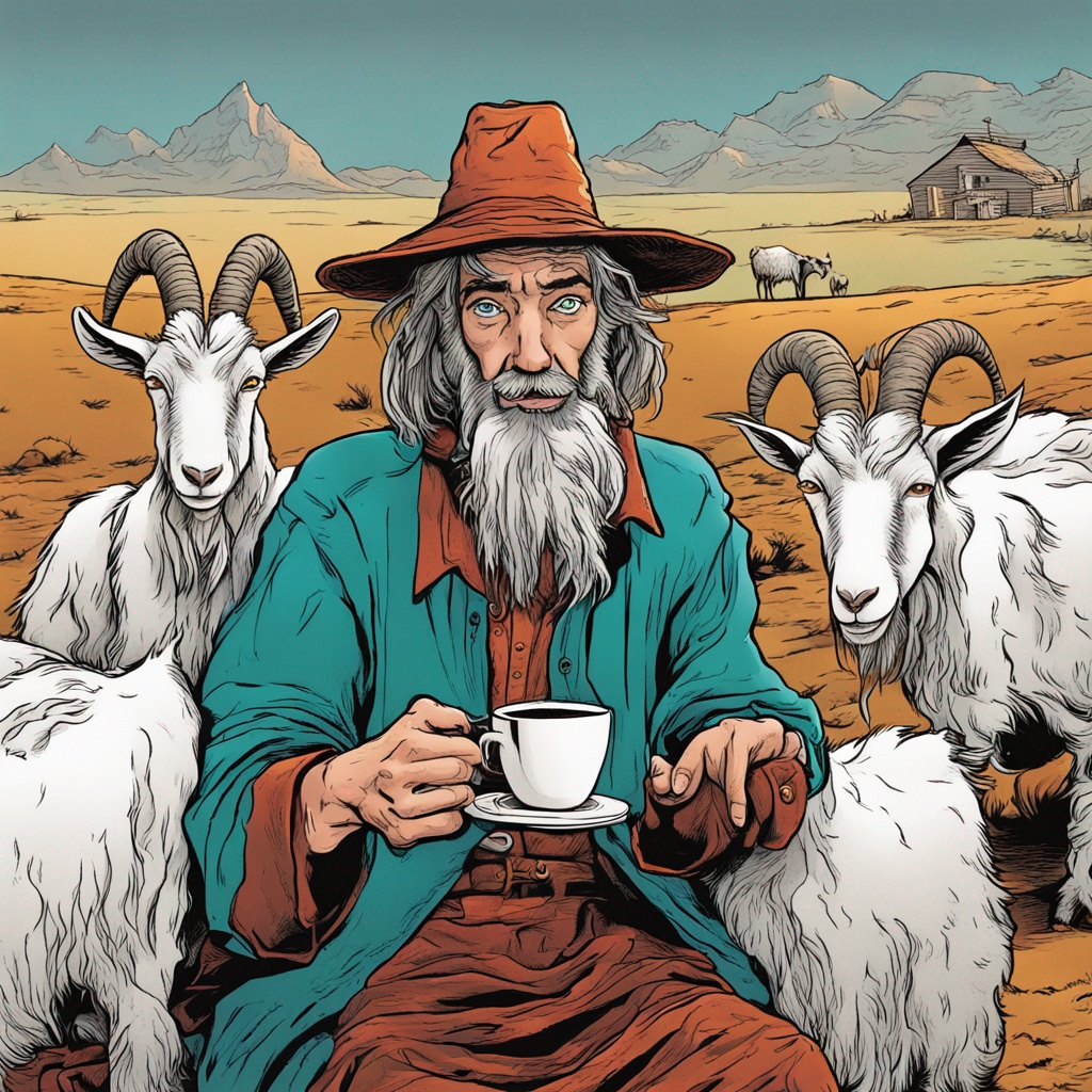 Read more about the article Kalid and the Caffeinated Goats: A Brew-tiful Tale